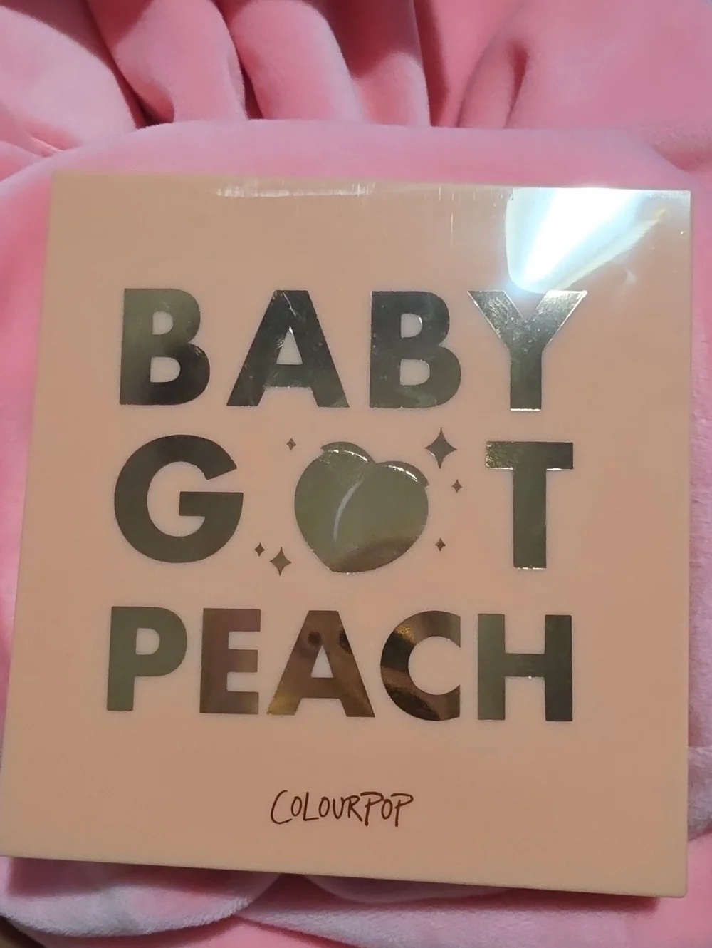 Colourpop 9-Pan Women’s Eyeshadow Palette — Warm Peach & Pink Tones with Shimmer